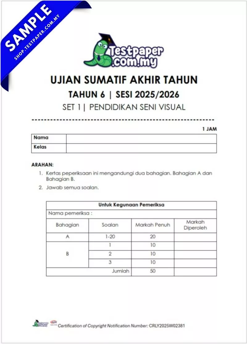 Menyediakan bahan rujukan untuk murid Tahun 6 menjelang peperiksaan akhir tahun bukanlah sesuatu yang mudah, terutamanya bagi guru yang perlu memastikan setiap soalan dan pentaksiran mematuhi kurikulum serta standard pendidikan semasa. Justeru, kewujudan modul soalan akhir PSV Tahun 6 2025 dalam format PDF, Word, dan JSU amat membantu dalam memudahkan kerja guru. Modul ini bukan sahaja menjimatkan masa guru, malah ia juga memberi kemudahan dalam menyediakan latihan, pentaksiran bilik darjah, dan fail evidens yang lengkap untuk murid.