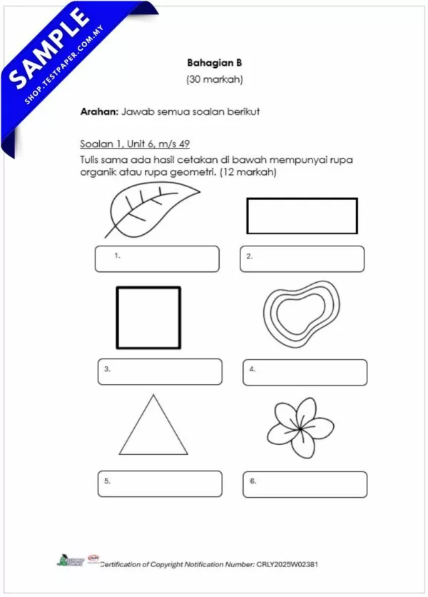 Download Ujian Akhir PSV Tahun 2 2025 Dalam Bentuk Word dan JSU