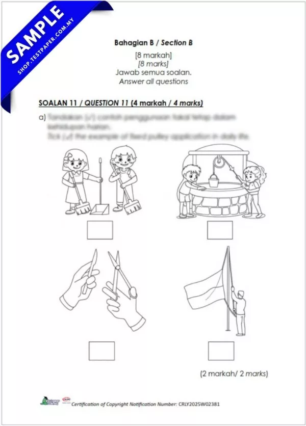 PDF Ujian Sains Akhir Tahun 3 2025 Dalam Word dan JSU
