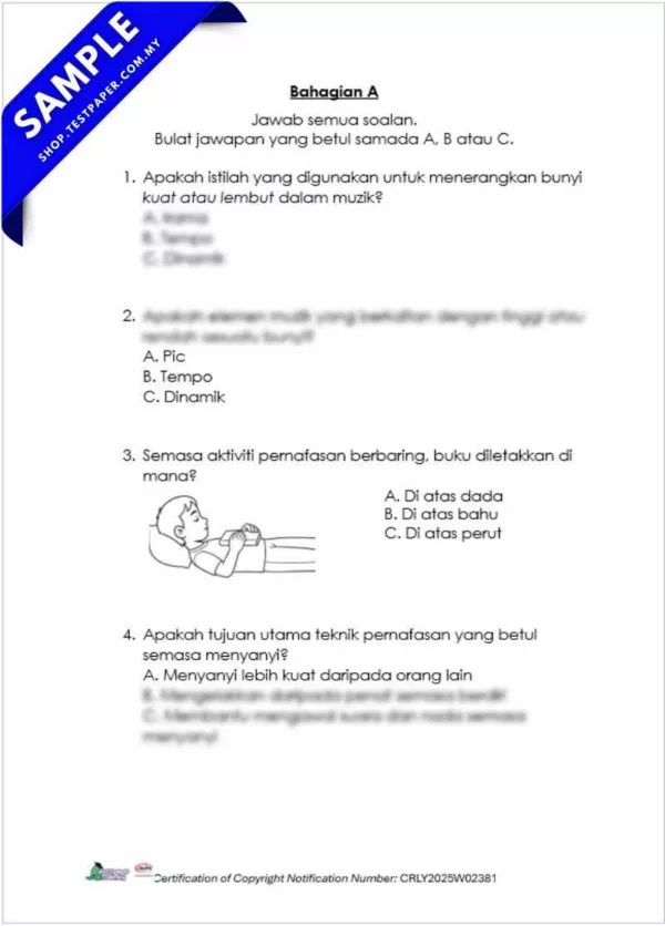 Download Ujian Pendidikan Muzik Akhir Tahun 3 2025 Berserta JSU