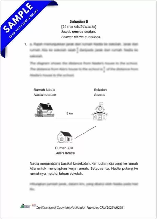 Download Soalan Matematik Akhir Tahun 5 2025 UASA Ada Dalam Word dan PDF Serta JSU JSI Terkini