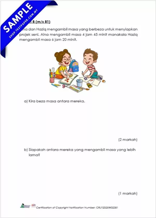 Dokumen Word Soalan Matematik PPKI Akhir Tahun 5 2025 Dalam PDF Serta Word