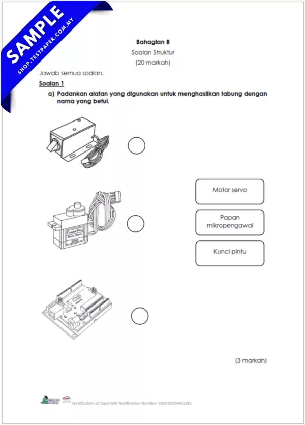 Muat Turun Ujian RBT Akhir Tahun 6 UASA 2025 Dalam PDF, Word dan JSU