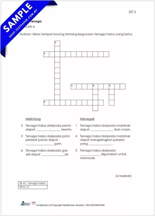 Download Soalan Ujian Sains Sosial PPKI Akhir Tahun 6 UASA 2025 PDF Ibu bapa dan Word Guru