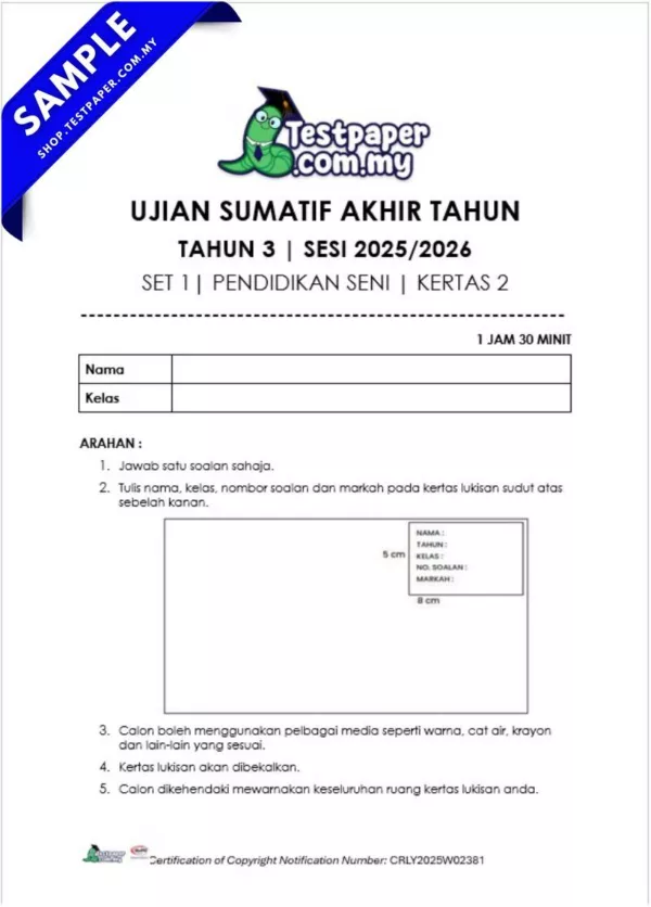 Download Ujian PSV Akhir Tahun 3 2025 Berserta Dokumen Word dan JSU