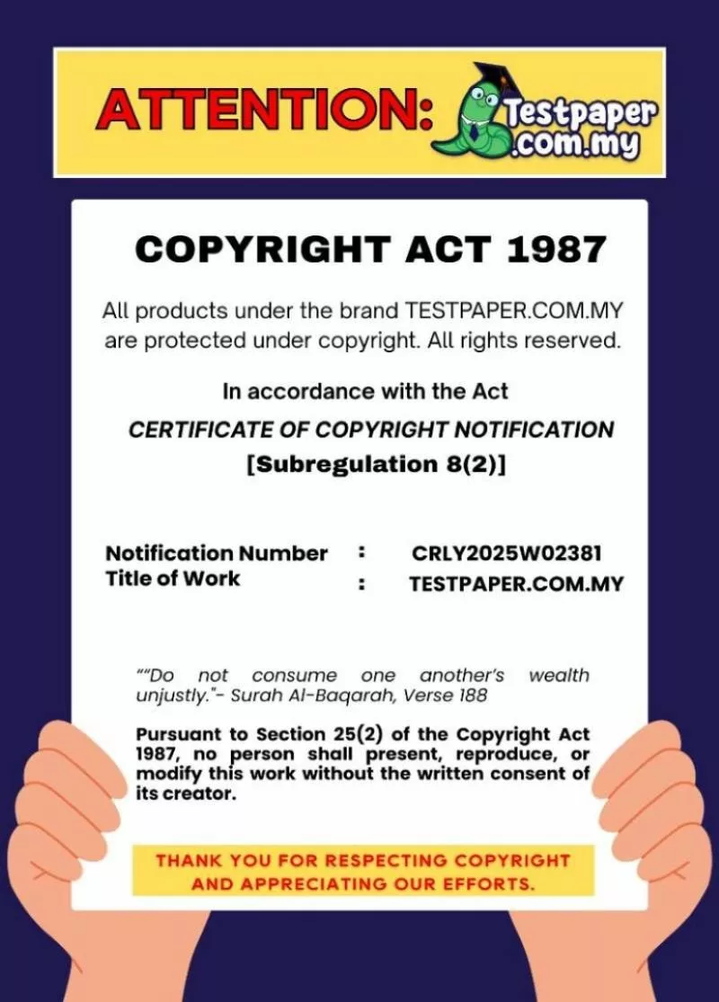 Download Ujian Akhir BM Tahun 3 2025 Dalam PDF dan Word Serta JSU