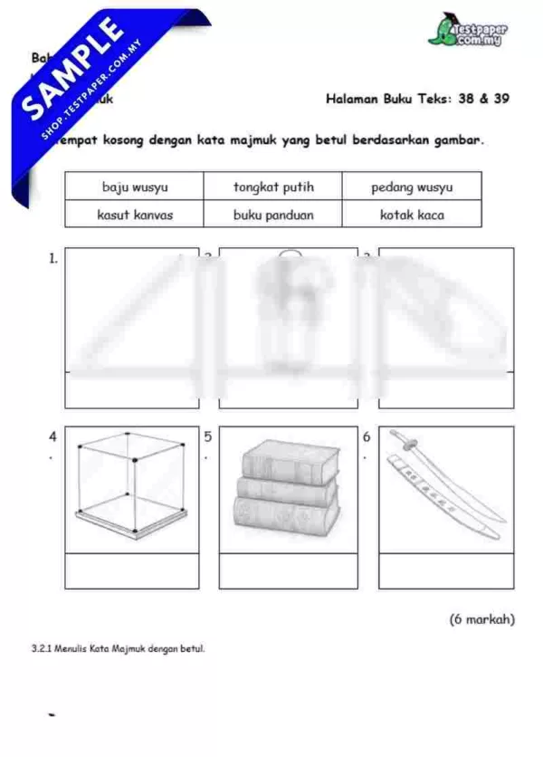 Soalan Ujian Akhir BM PPKI Tahun 4 2025 Dalam Bentuk Word dan PDF