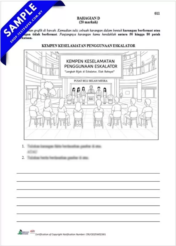 Download Ujian Akhir BM Tahun 5 2025 UASA Dalam Bentuk Word dan JSU