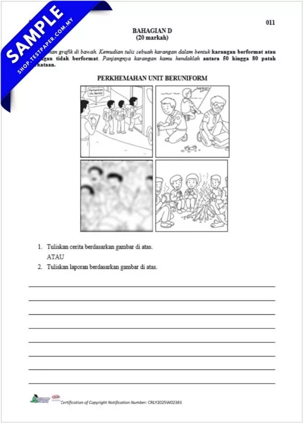 Download Ujian Akhir BM Tahun 6 UASA 2025 Dalam Word, PDF, JSU dan JSI untuk Guru