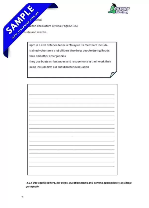 Bahan Soalan Akhir Tahun Bahasa Inggeris PPKI Tahun 6 2025 Dalam PDF dan Word