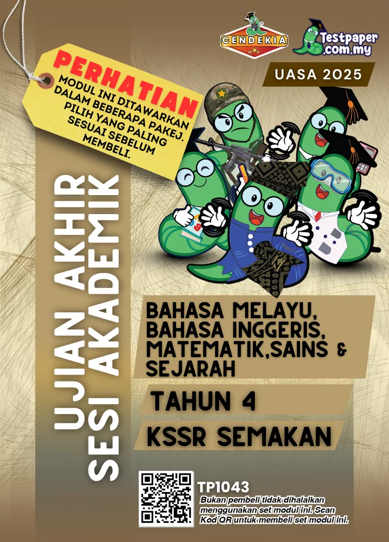 Download PDF Ujian Akhir Tahun 4 2025 Pelbagai Subjek Ada JSU Terkini
