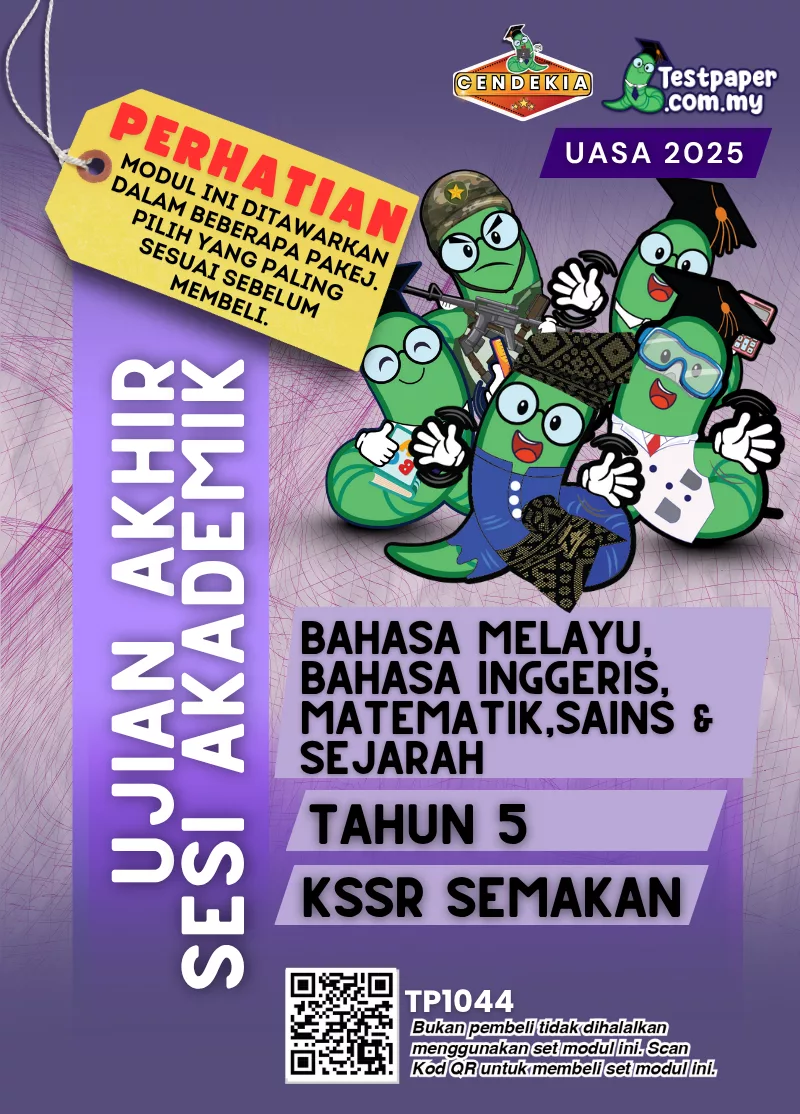 Koleksi Ujian UASA Tahun 5 2025 Dalam PDF dan Word Serta JSU