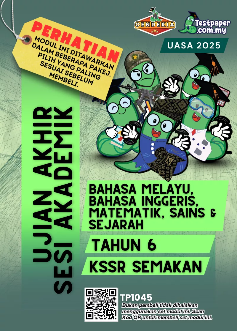 Himpunan Ujian Akhir Tahun 5 2025 UASA Dalam Bentuk PDF, Word dan JSU Terkini