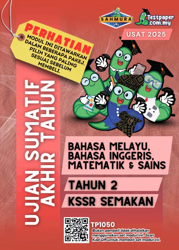 Himpunan Ujian Akhir Tahun 2 2025 yang Ada Dalam PDF, Word Serta JSU