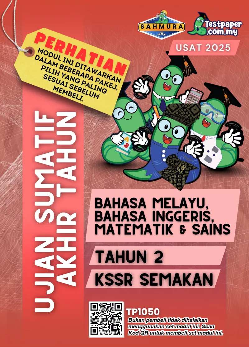 Himpunan Ujian Akhir Tahun 2 2025 yang Ada Dalam PDF, Word Serta JSU
