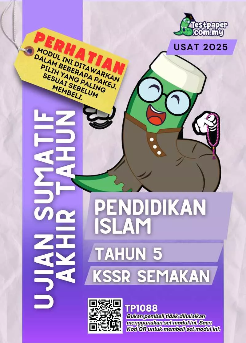 Muat Turun Kertas Ujian Akhir Pendidikan Islam Tahun 5 UASA 2025 yang Ada Dalam Word dan PDF JSU