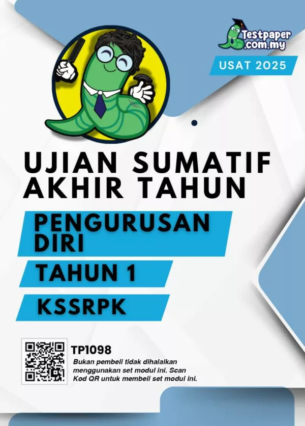 Download Ujian Akhir Pengurusan Diri PPKI Tahun 1 2025 yang Ada Dalam Word Serta PDF Terkini
