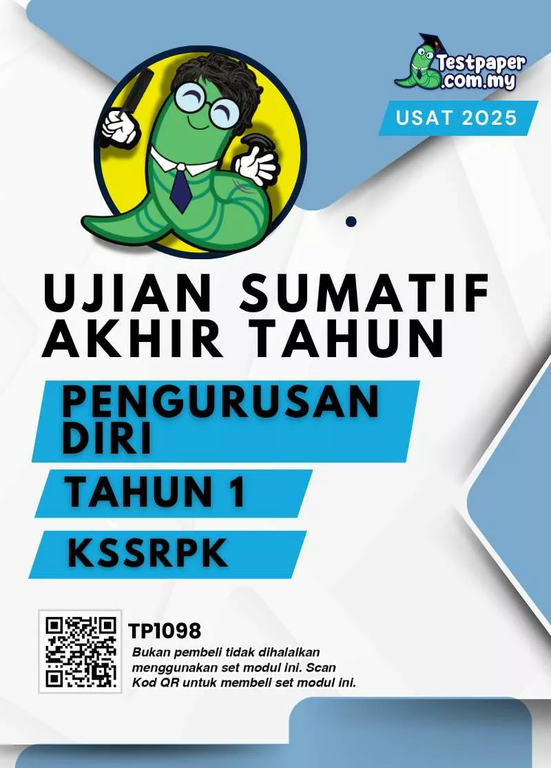 Download Ujian Akhir Pengurusan Diri PPKI Tahun 1 2025 yang Ada Dalam Word Serta PDF Terkini