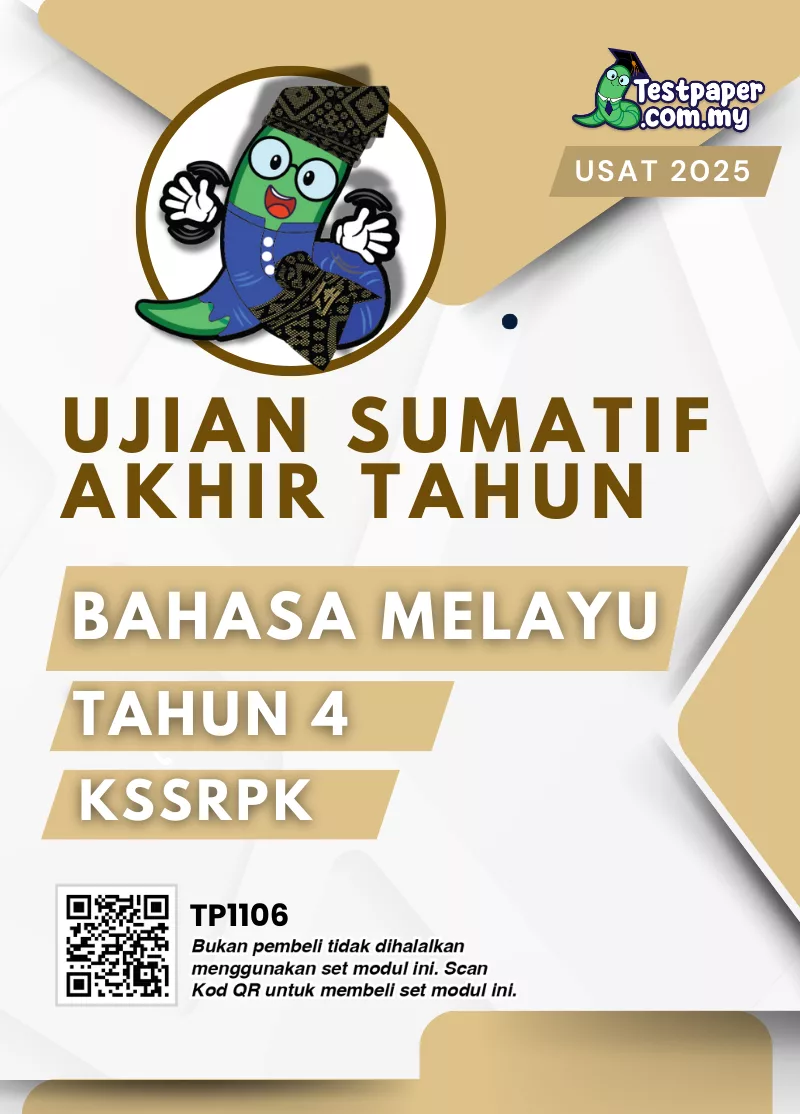 Soalan Ujian Akhir BM PPKI Tahun 4 2025 Dalam Bentuk Word dan PDF