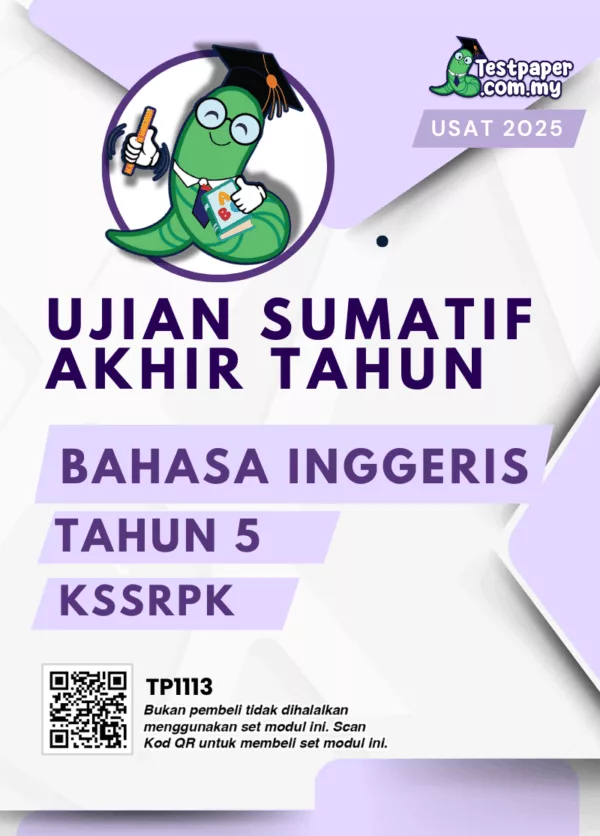 Bahan Soalan Akhir Tahun Bahasa Inggeris PPKI Tahun 5 2025 yang Terdapat PDF dan Word
