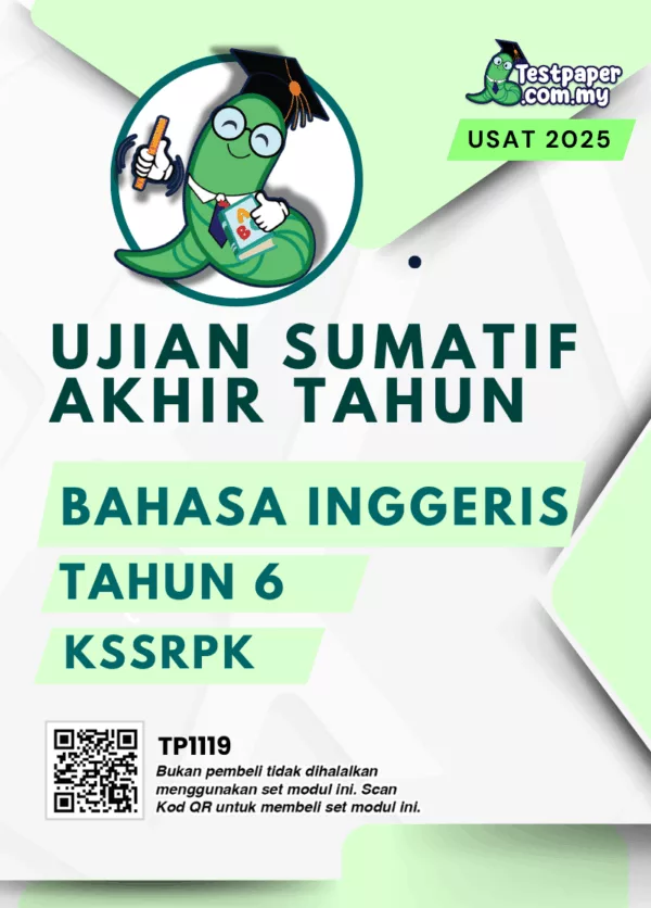 Bahan Soalan Akhir Tahun Bahasa Inggeris PPKI Tahun 6 2025 Dalam PDF dan Word