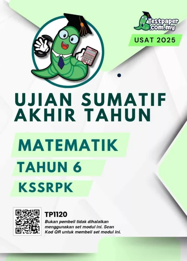 PDF Soalan Ujian Akhir Matematik PPKI Tahun 6 UASA 2025 yang Ada Dalam Word Juga