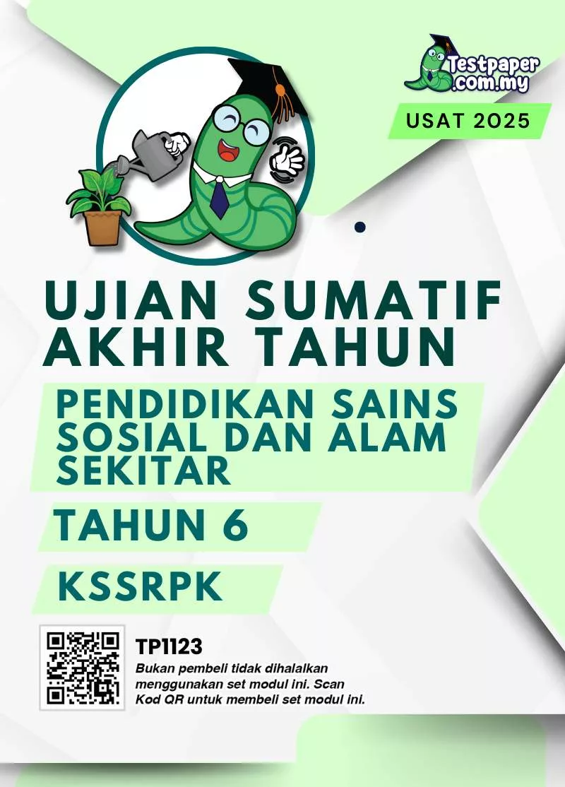 Download Soalan Ujian Sains Sosial PPKI Akhir Tahun 6 UASA 2025 PDF Ibu bapa dan Word Guru