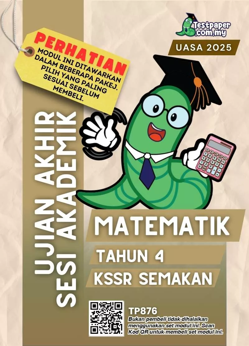 Muat Turun Ujian Matematik Akhir Tahun 4 2025 Disediakan Dalam PDF, Word dan JSU