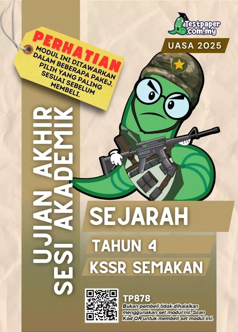 Bahan Ujian Akhir Sejarah Tahun 4 2025 Dalam Bentuk Word dan JSU KSSR