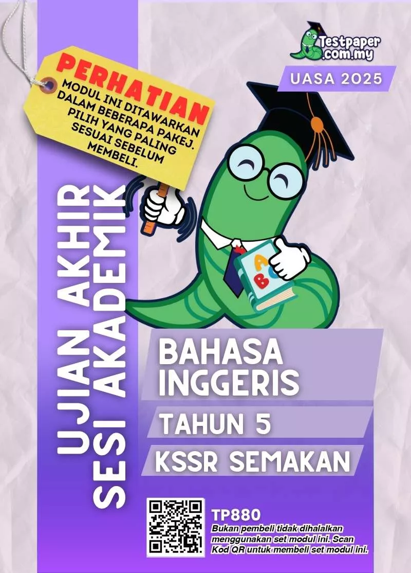 Dapatkan Soalan Akhir Bi Tahun 5 UASA 2025 Yang Disediakan Dalam PDF, Word dan JSU Serta JSI