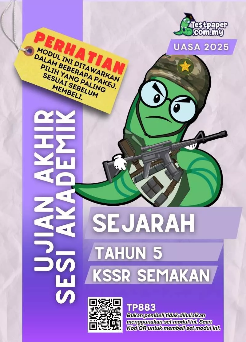Bahan Ujian Akhir Sejarah Tahun 5 UASA 2025 yang Ada Dalam Word dan PDF Serta JSU