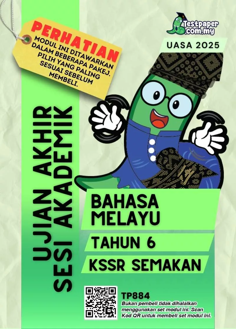 Download Ujian Akhir BM Tahun 6 UASA 2025 Dalam Word, PDF, JSU dan JSI untuk Guru