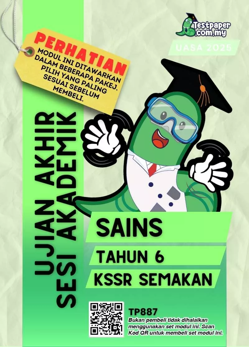 Modul UASA Sains Tahun 6 2025 Word, PDF dan JSU JSI Bagi Guru