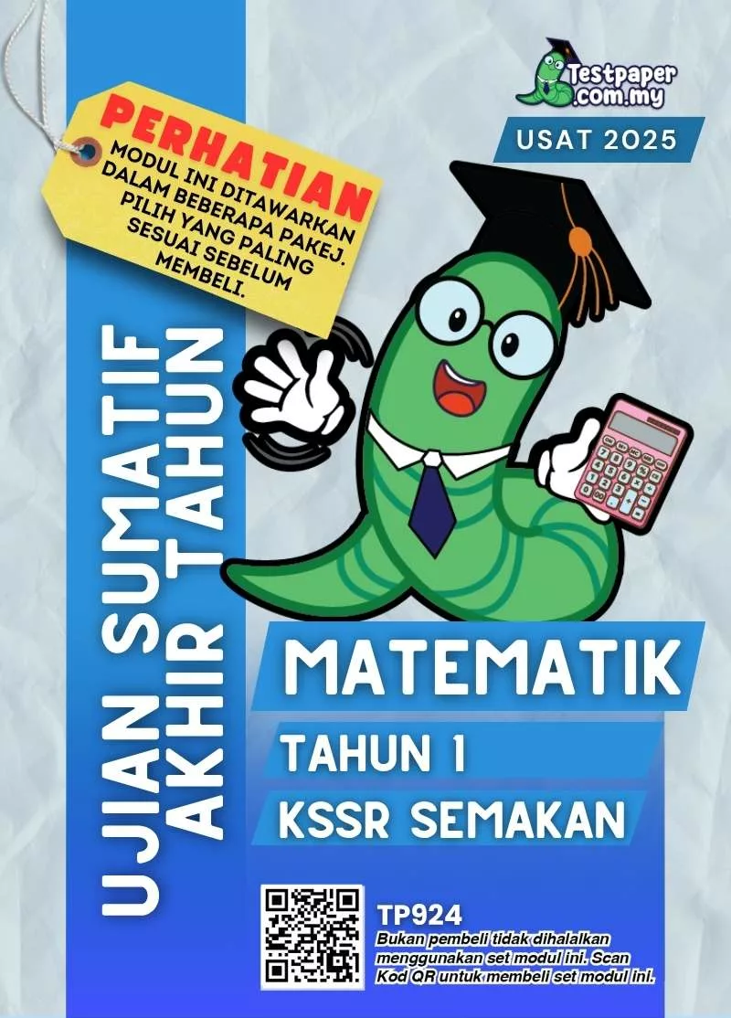 Download Soalan Matematik Tahun 1 Akhir Tahun 2025 Dalam Word, PDF dan JSU