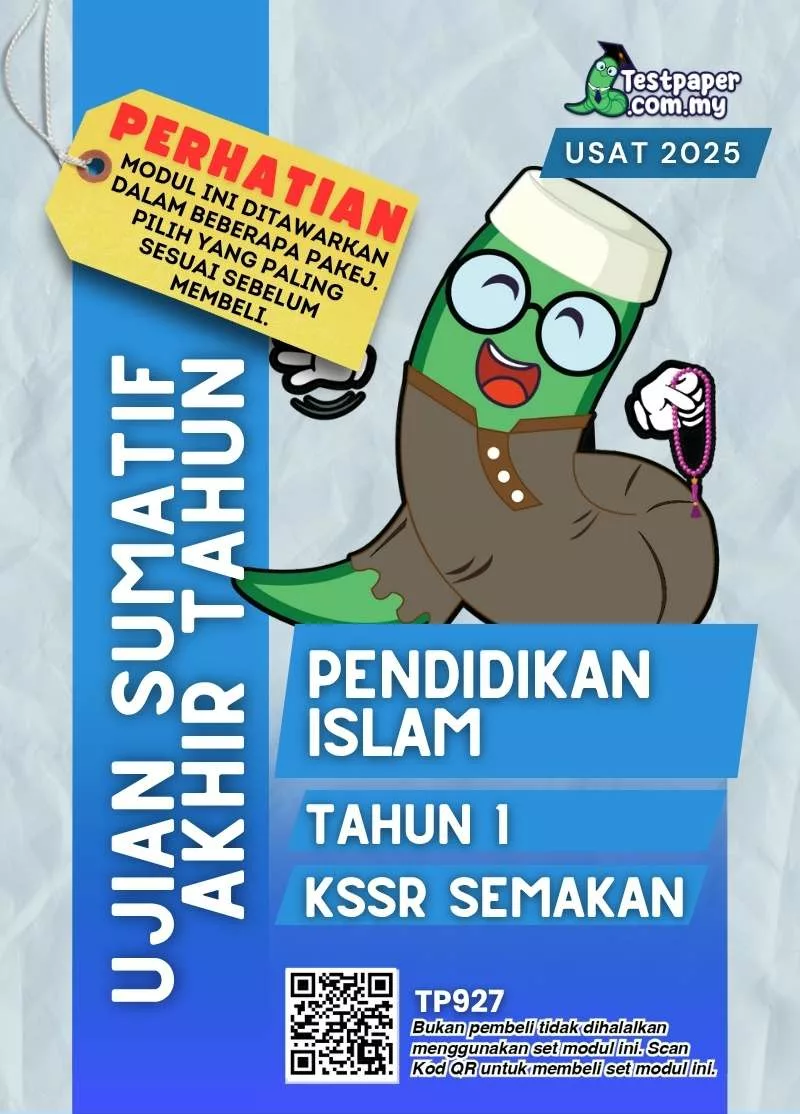 Muat Turun Ujian Akhir Pendidikan Islam Tahun 1 2025 Dalam Word+JSU Serta PDF Terkini