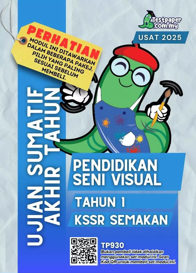 Fail Word Ujian Akhir PSV Tahun 1 2025 Berserta JSU Mengikut Format