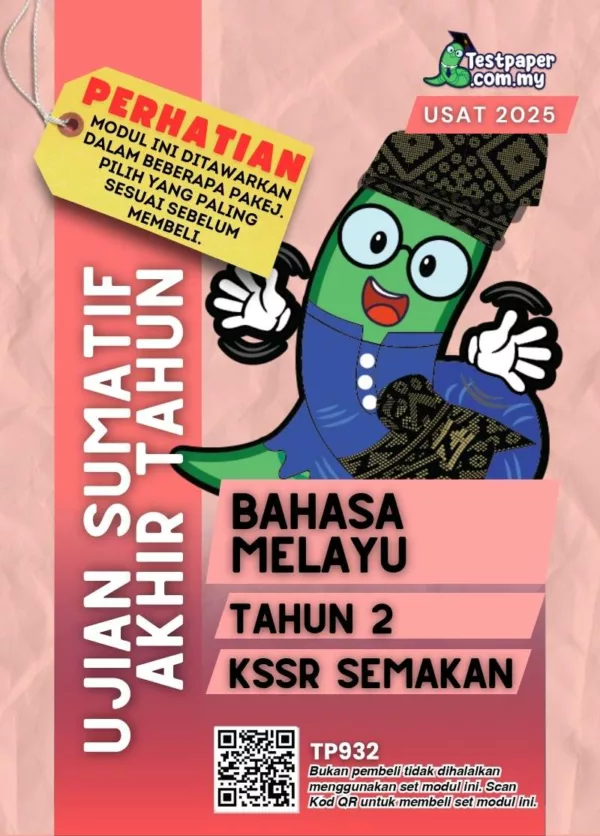 Download Soalan Akhir Tahun BM Tahun 2 2025 Dalam Pelbagai Format PDF, Word dan JSU