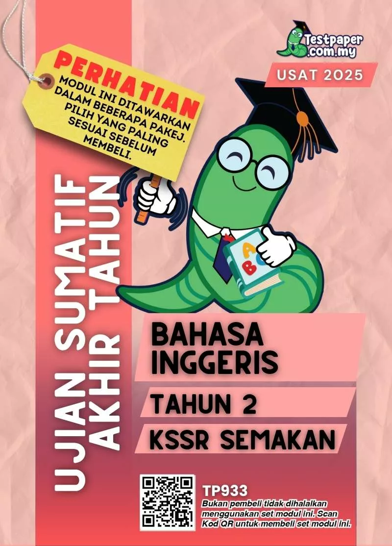 Bahan Ujian BI Tahun 2 Akhir 2025 Disediakan Dalam Pakej PDF dan Word JSU