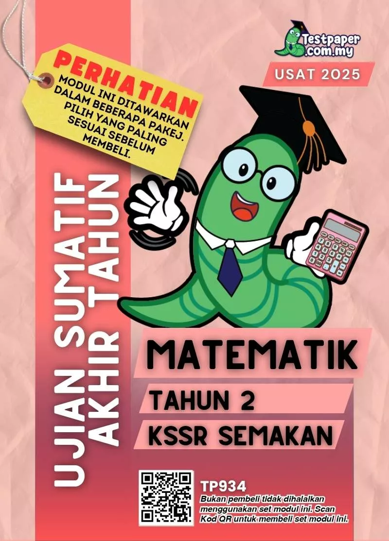 Download Ujian Akhir Matematik Tahun 2 2025 Disediakan Dalam PDF dan Word Berserta JSU