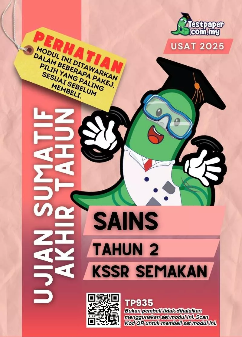 Muat Turun Ujian Akhir Sains Tahun 2 2025 Ada Dalam Word, PDF dan JSU Terkini