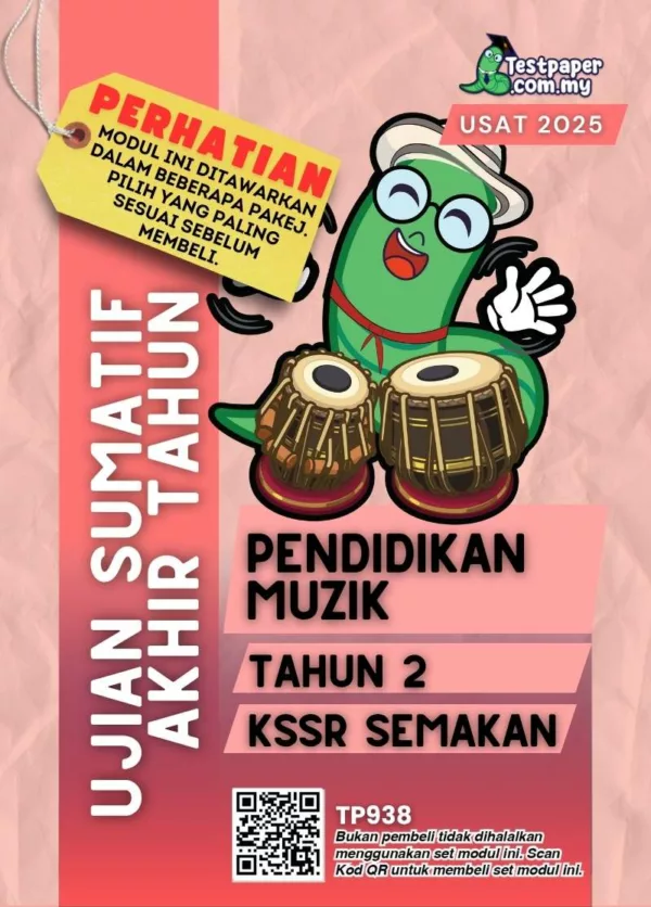 Dapatkan Ujian Akhir Pendidikan Muzik Tahun 2 2025 Dalam PDF, Word dan JSU