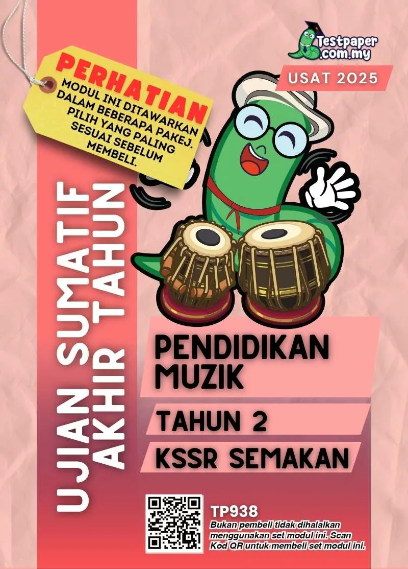 Dapatkan Ujian Akhir Pendidikan Muzik Tahun 2 2025 Dalam PDF, Word dan JSU