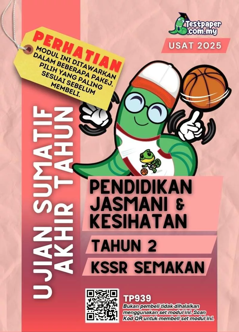 Download Ujian Akhir PJPK Tahun 2 2025 yang Ada Dalam Word, PDF dan JSU