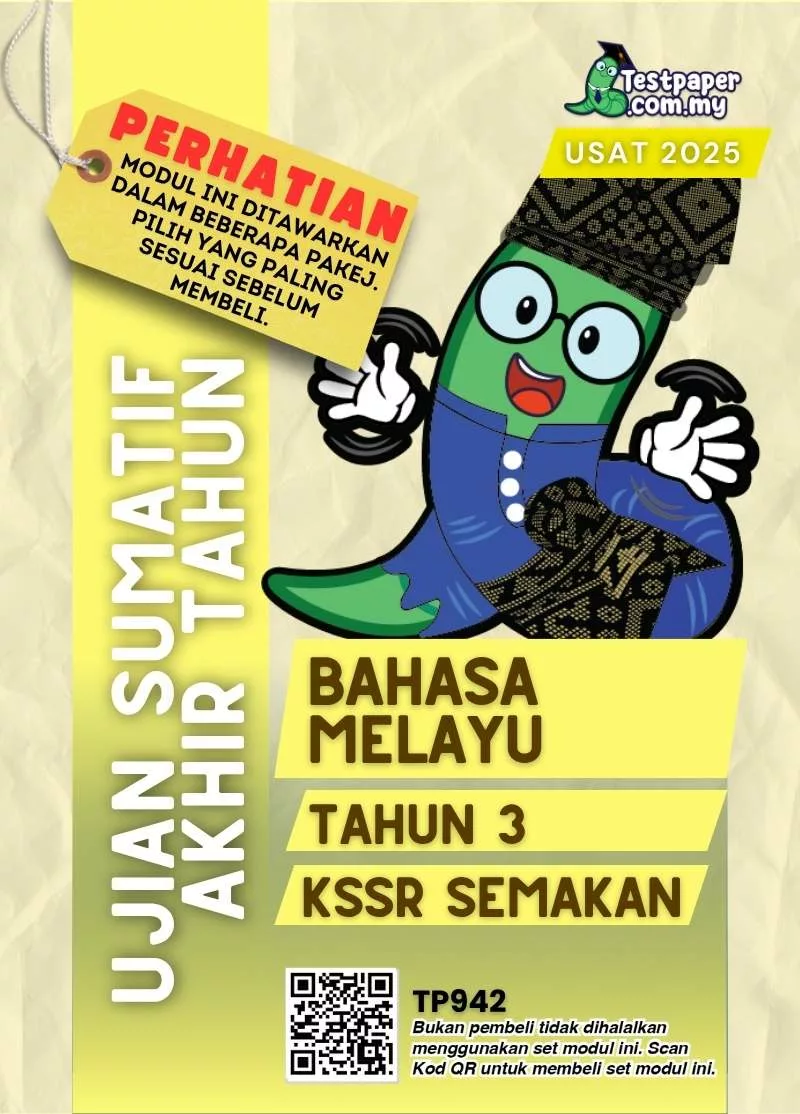 Download Ujian Akhir BM Tahun 3 2025 Dalam PDF dan Word Serta JSU