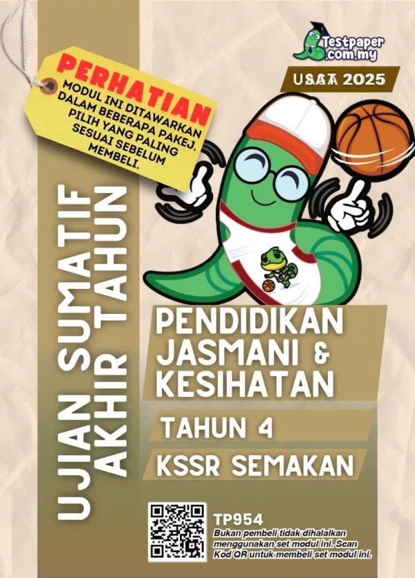 Word Ujian Akhir PJPK Tahun 4 2025 Dalam Bentuk Word dan JSU Terbaru