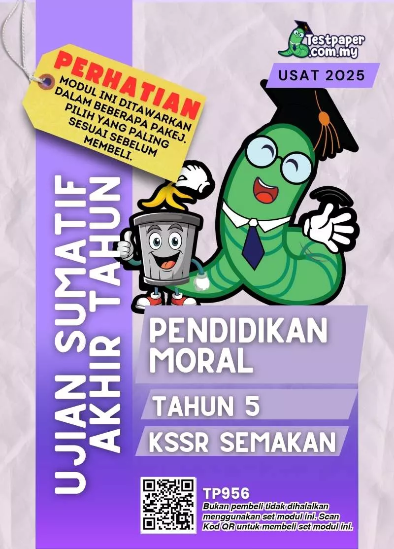 Download Soalan Akhir Pendidikan Moral Tahun 5 2025 UASA Dalam Word dan JSU