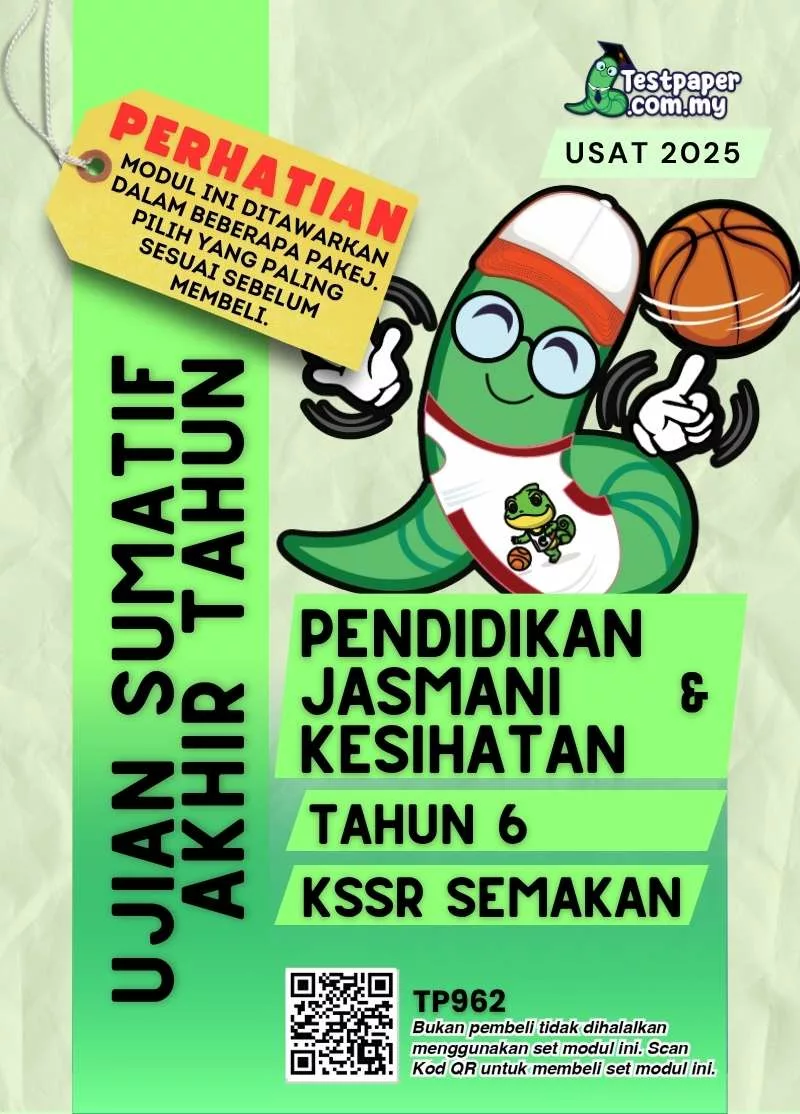 2 Set Soalan Akhir PJPK Tahun 6 2025 Dalam Word dan JSU untuk Guru
