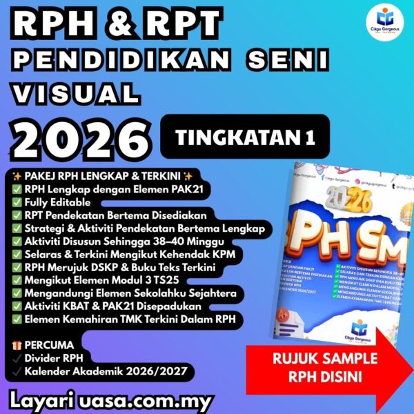 Koleksi RPH Dan RPT PSV Tingkatan 1 2026 Disusun Berdasarkan Buku Teks ...