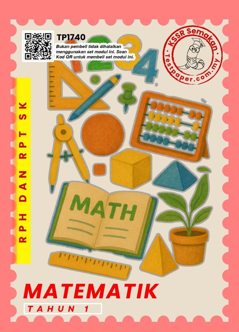 Dapatkan RPH Matematik Tahun 1 2026 Berserta RPT Mengikut Standard DSKP