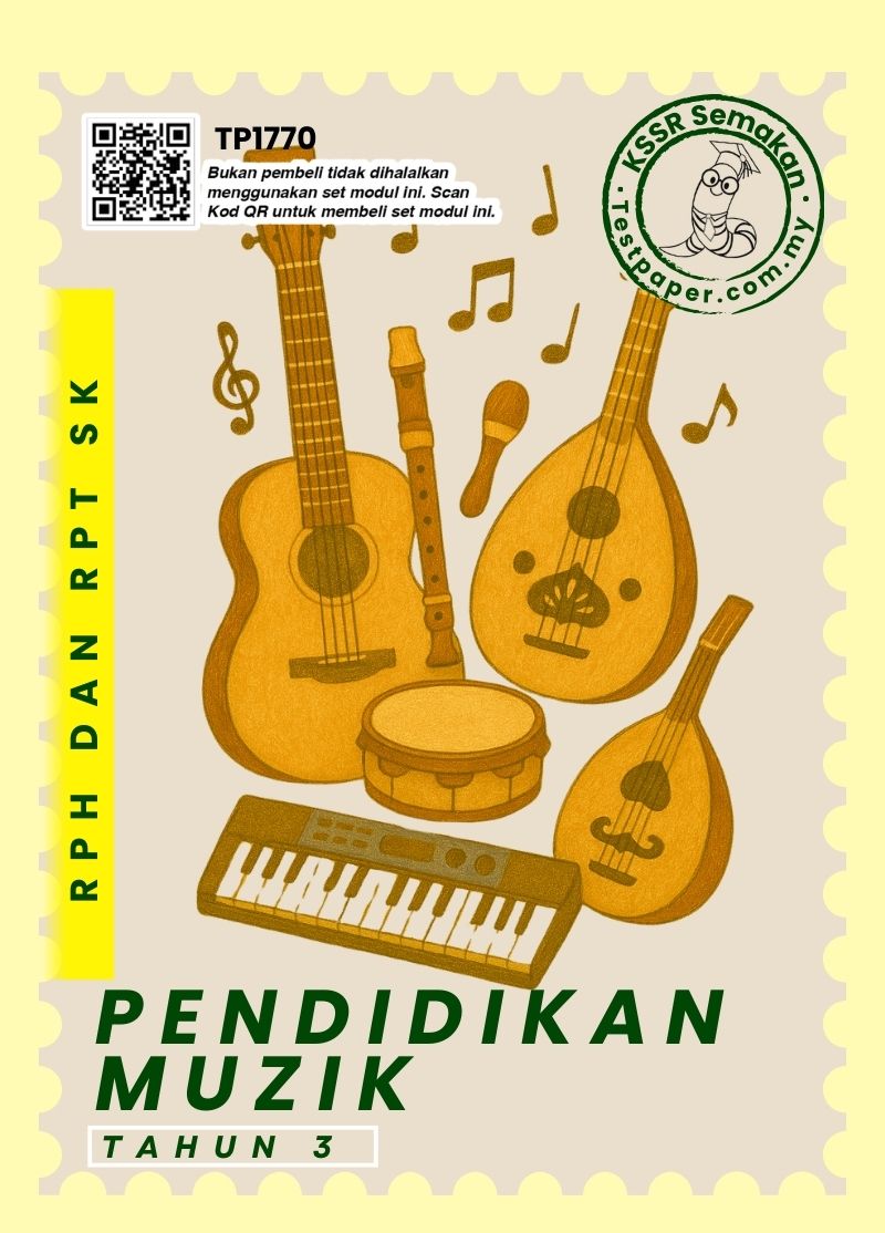 Dokumen Word RPT RPH Pendidikan Muzik Tahun 3 2026 Mengikut DSKP